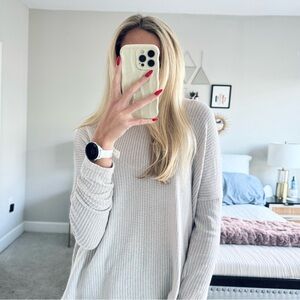 Forever Tan Long Sweater